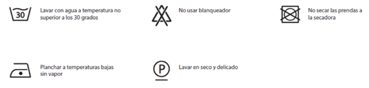 Magnuseen, instrucciones de lavado
